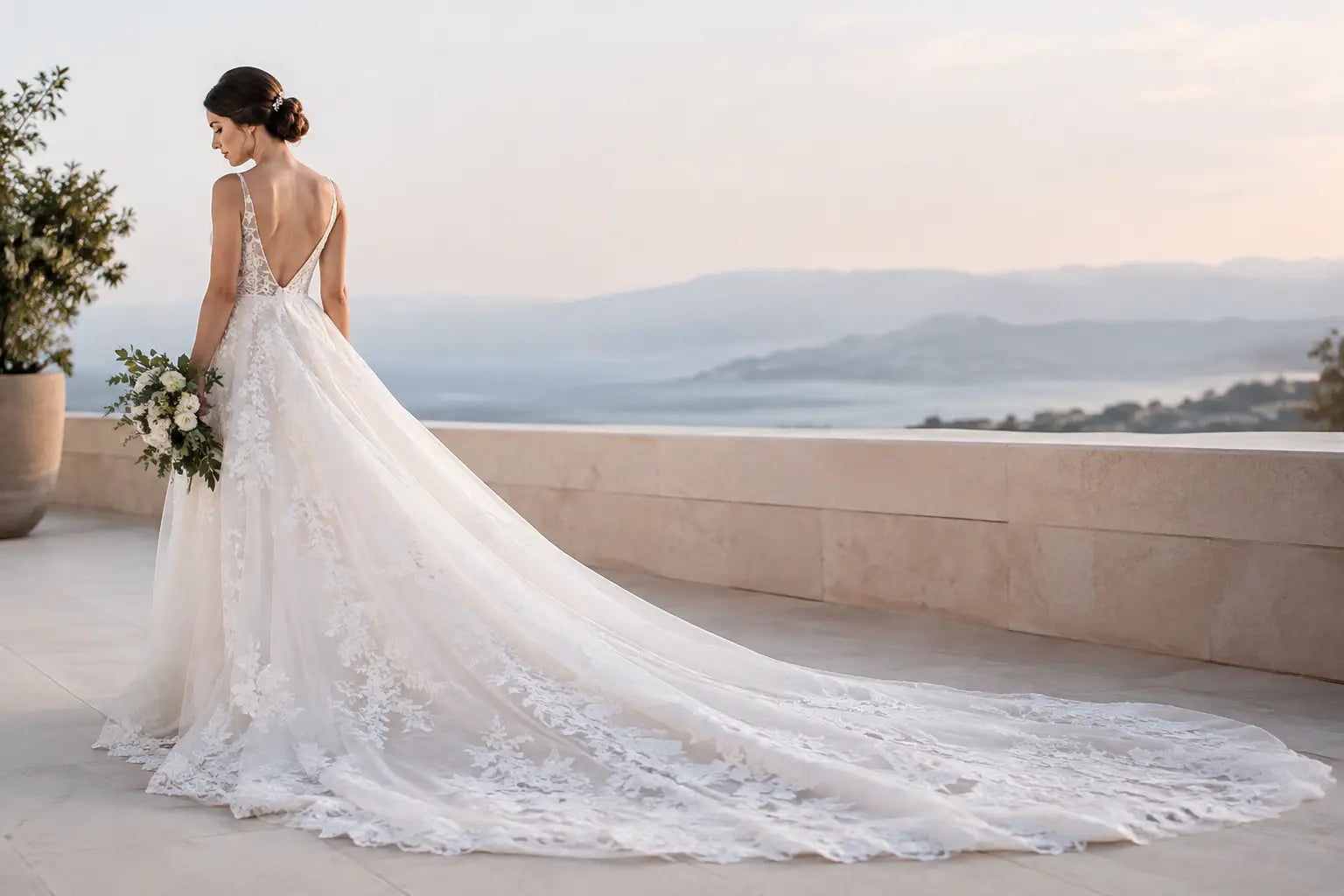 Wedding Dress Trains That Suit Your Day