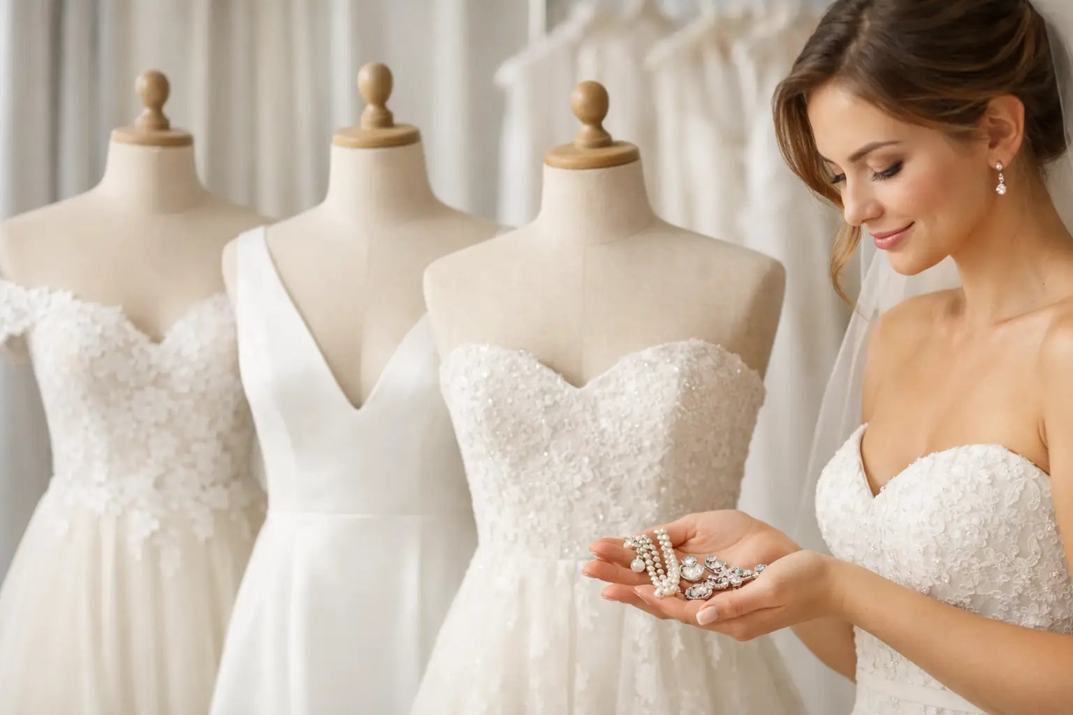 How to Choose Wedding Neckline Styles for You