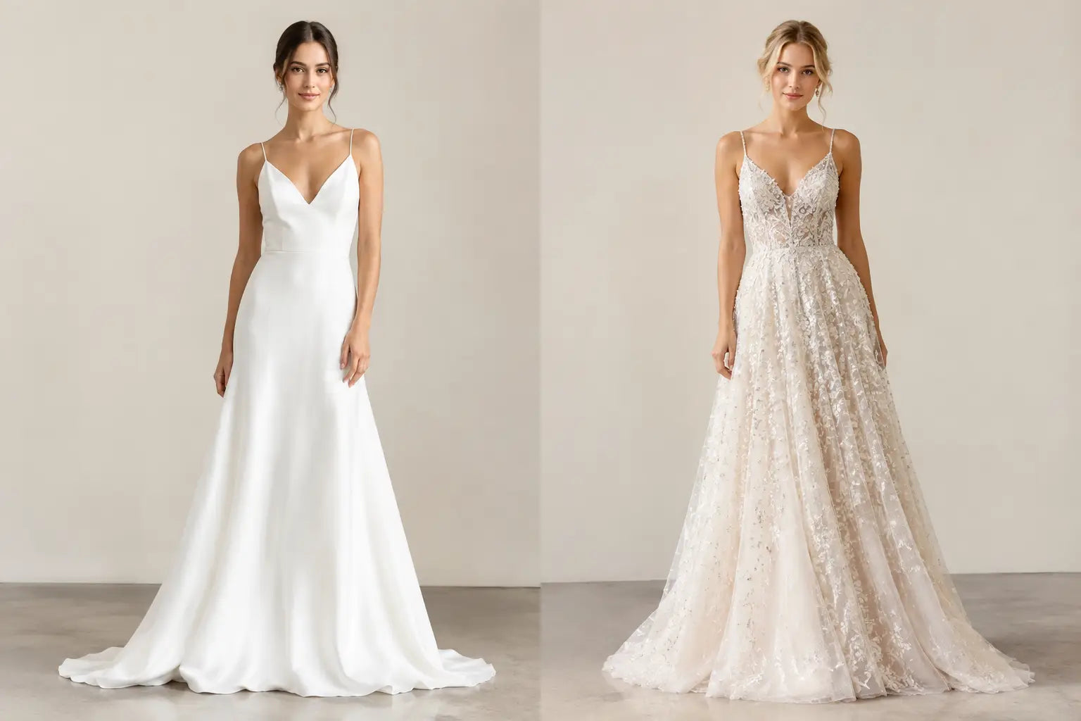 Minimalist Versus Embellished Gowns: Which Fits?