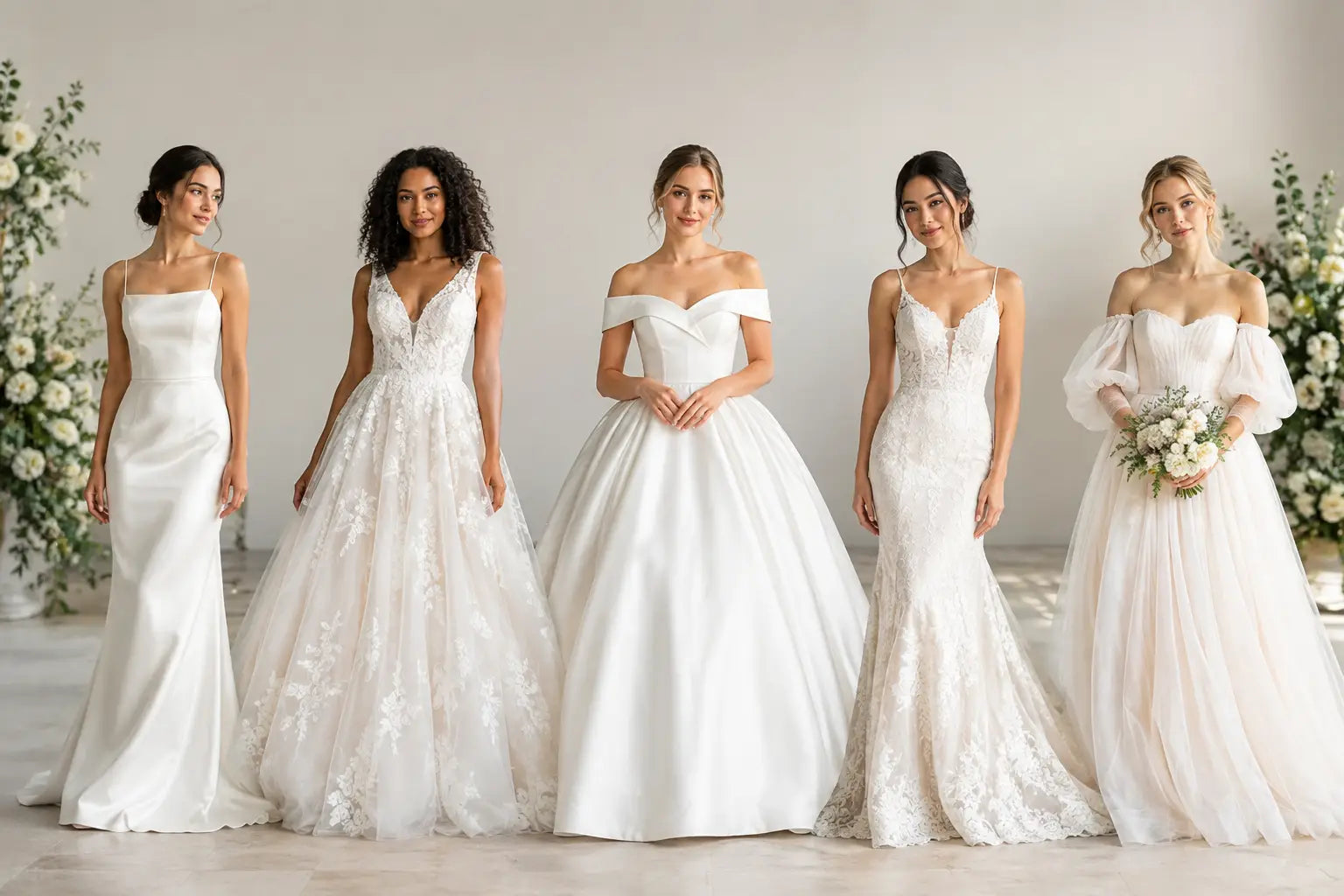 Best Wedding Dress Silhouettes for Your Day