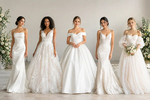 Best Wedding Dress Silhouettes for Your Day