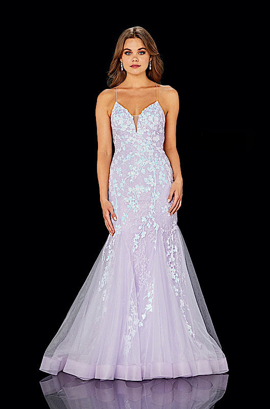 FORMAL EVENING DRESS STYLE 20287