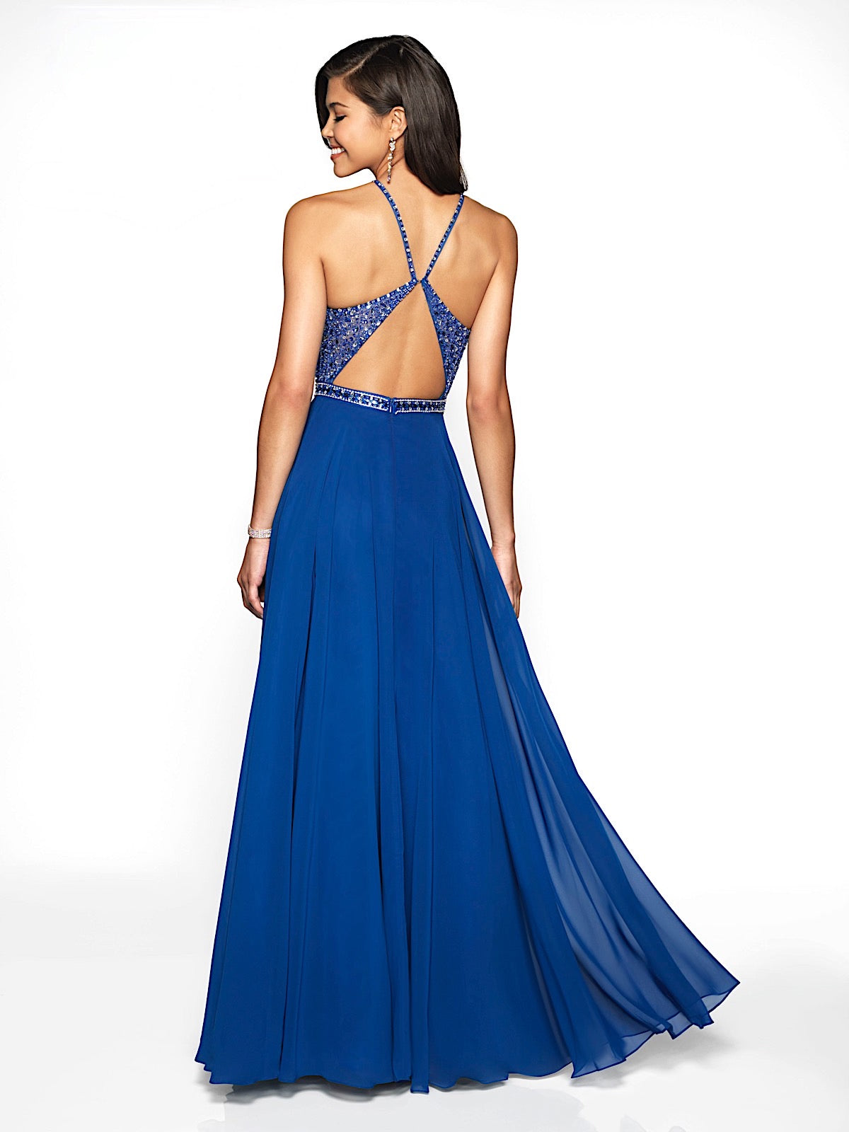 FORMAL EVENING DRESS STYLE 11720