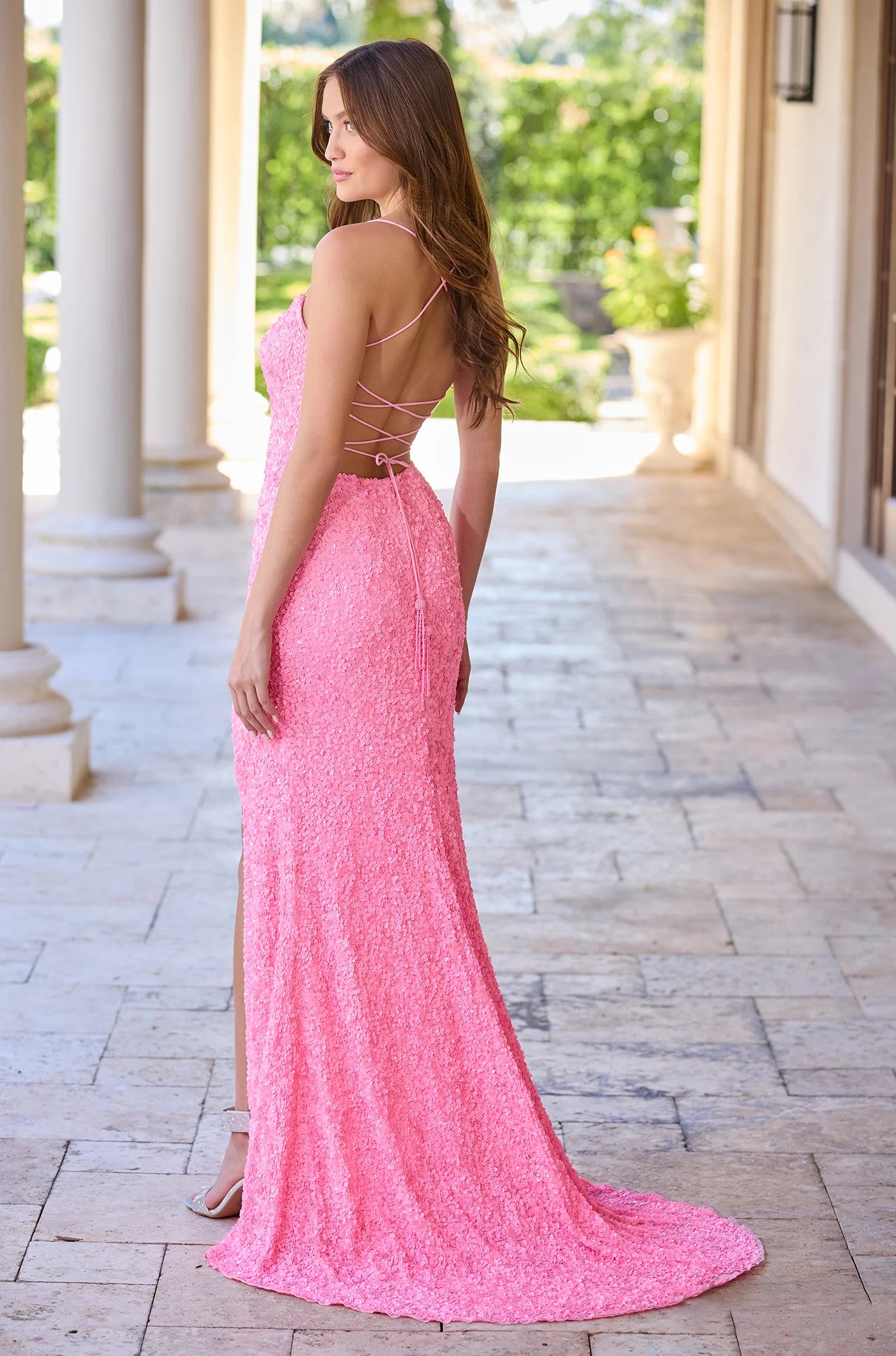 FORMAL EVENING DRESS STYLE 94282