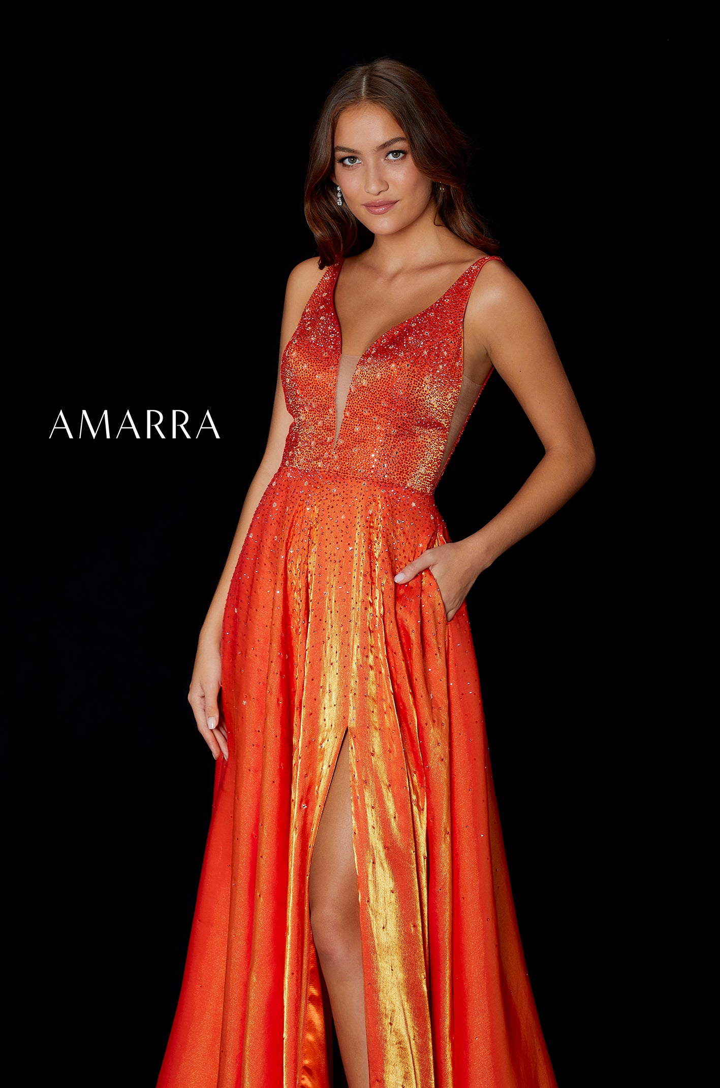FORMAL EVENING DRESS STYLE 87320