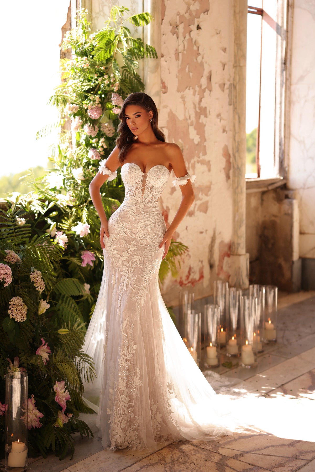 AMARRA WEDDING BRIDAL DRESS Style Amelia 44023