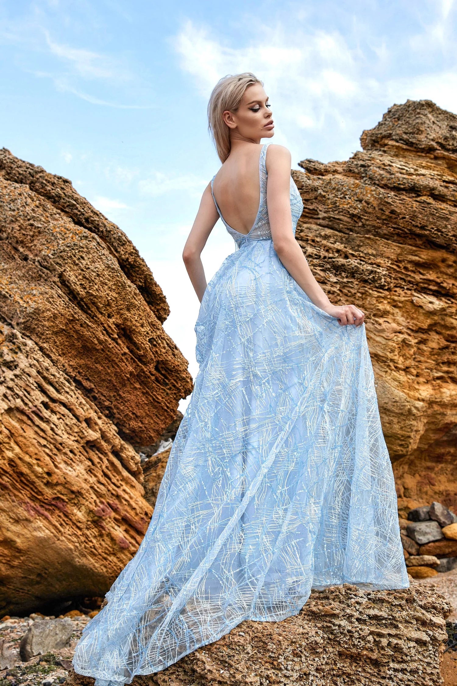FORMAL EVENING DRESS STYLE TBCTHB003