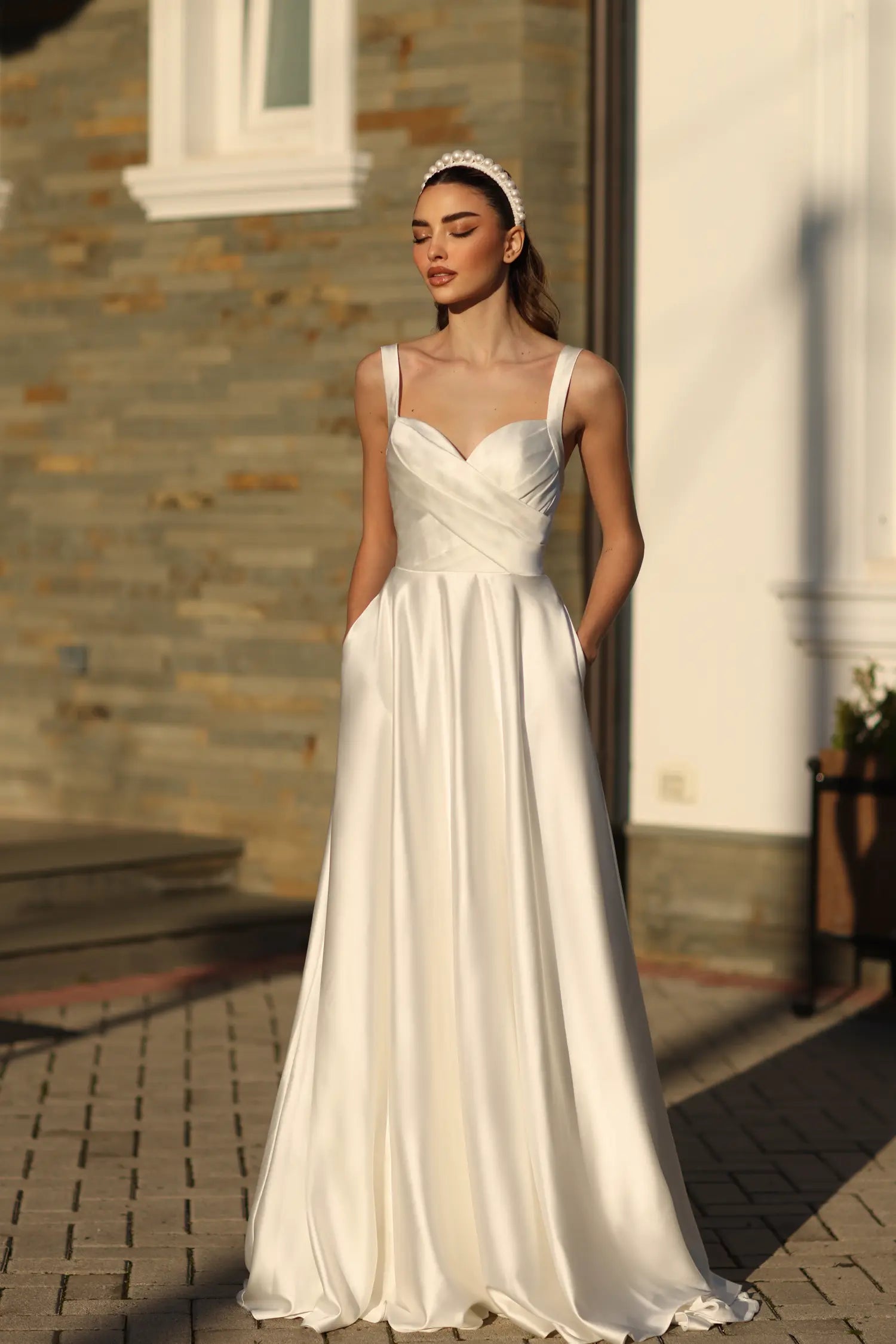 WEDDING DRESSES UNDER $1000 TBCB210W Bridal Dress