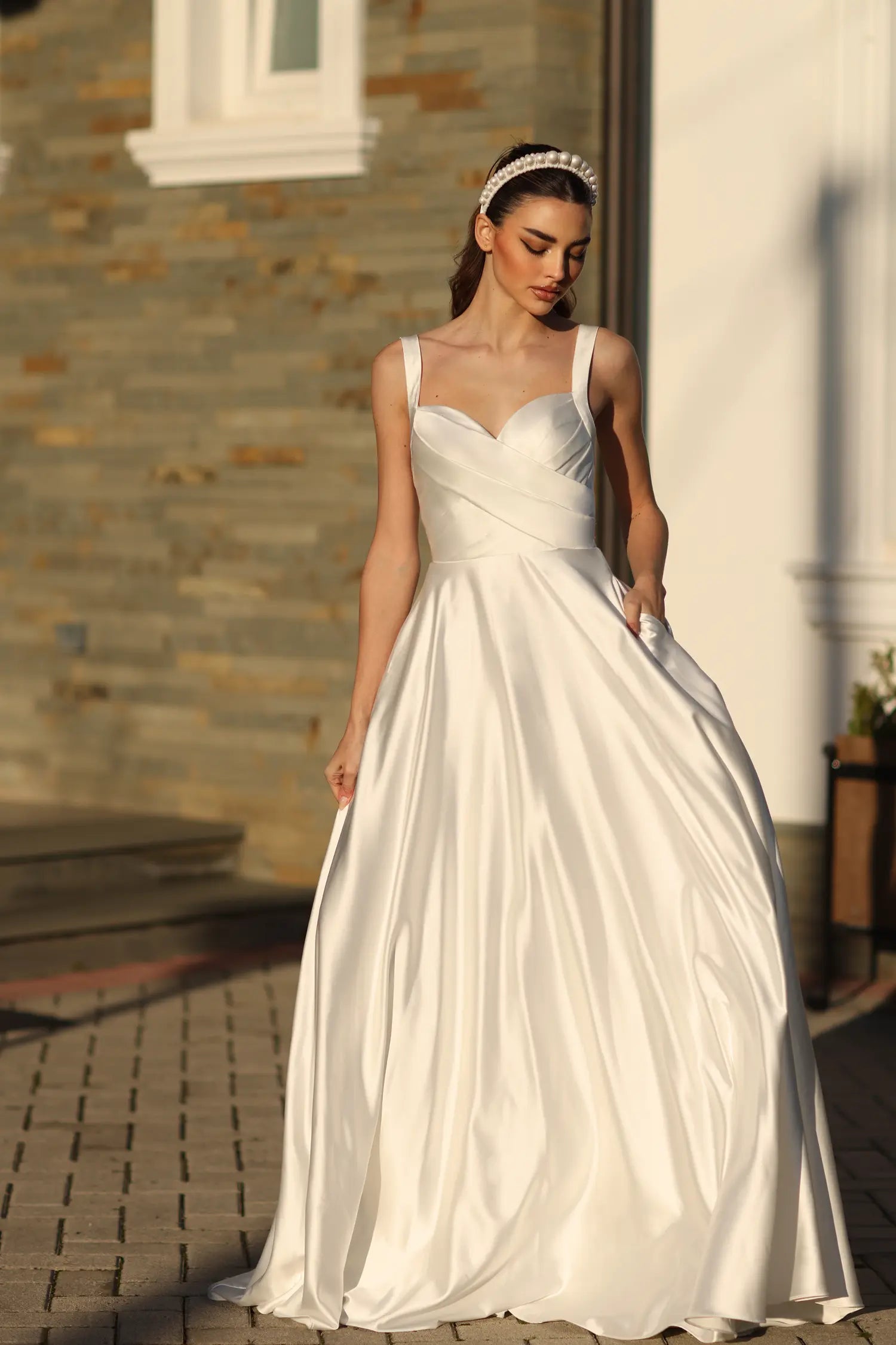 WEDDING DRESSES UNDER $1000 TBCB210W Bridal Dress