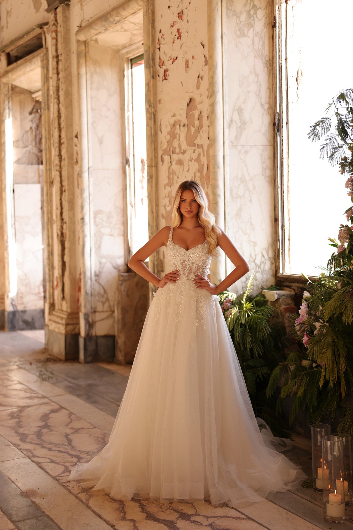 AMARRA WEDDING BRIDAL DRESS Style Caroline 44020