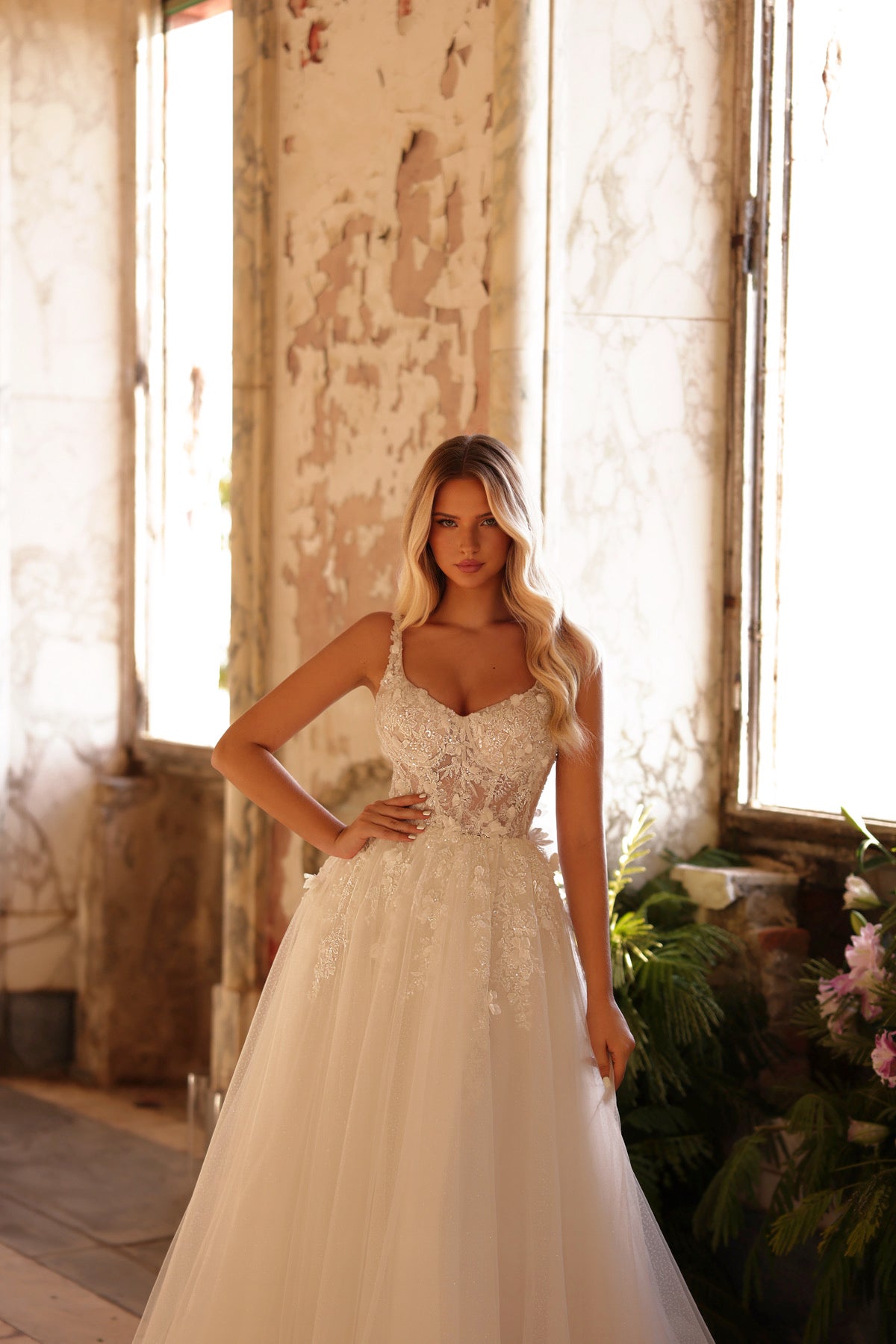 AMARRA WEDDING BRIDAL DRESS Style Caroline 44020