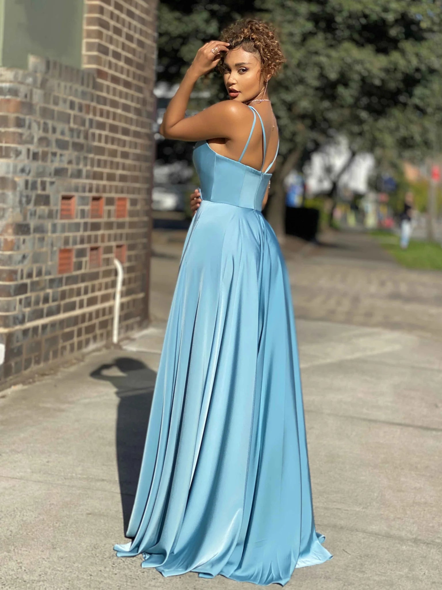FORMAL EVENING DRESS STYLE TBCX4033