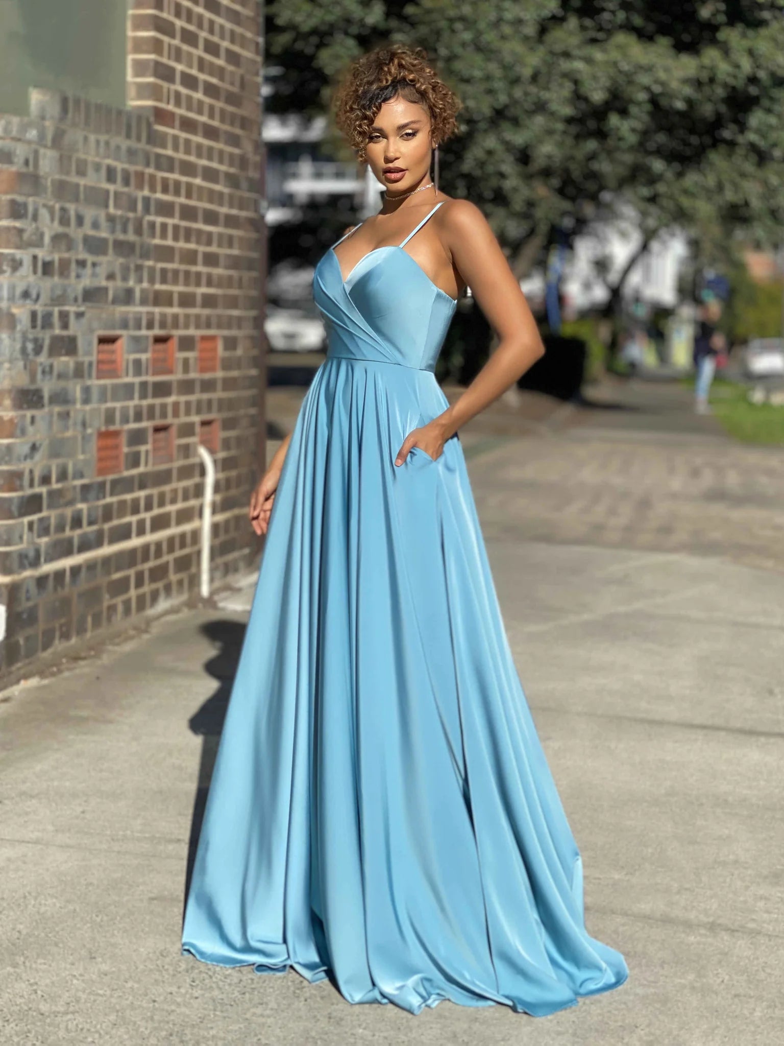FORMAL EVENING DRESS STYLE TBCX4033