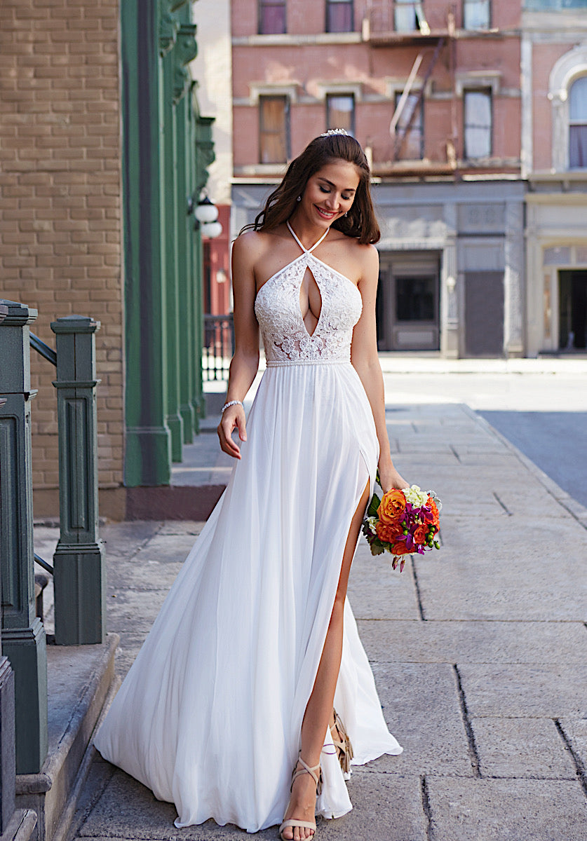 KITTY CHEN WEDDING DRESS STYLE RAQUEL WELCH