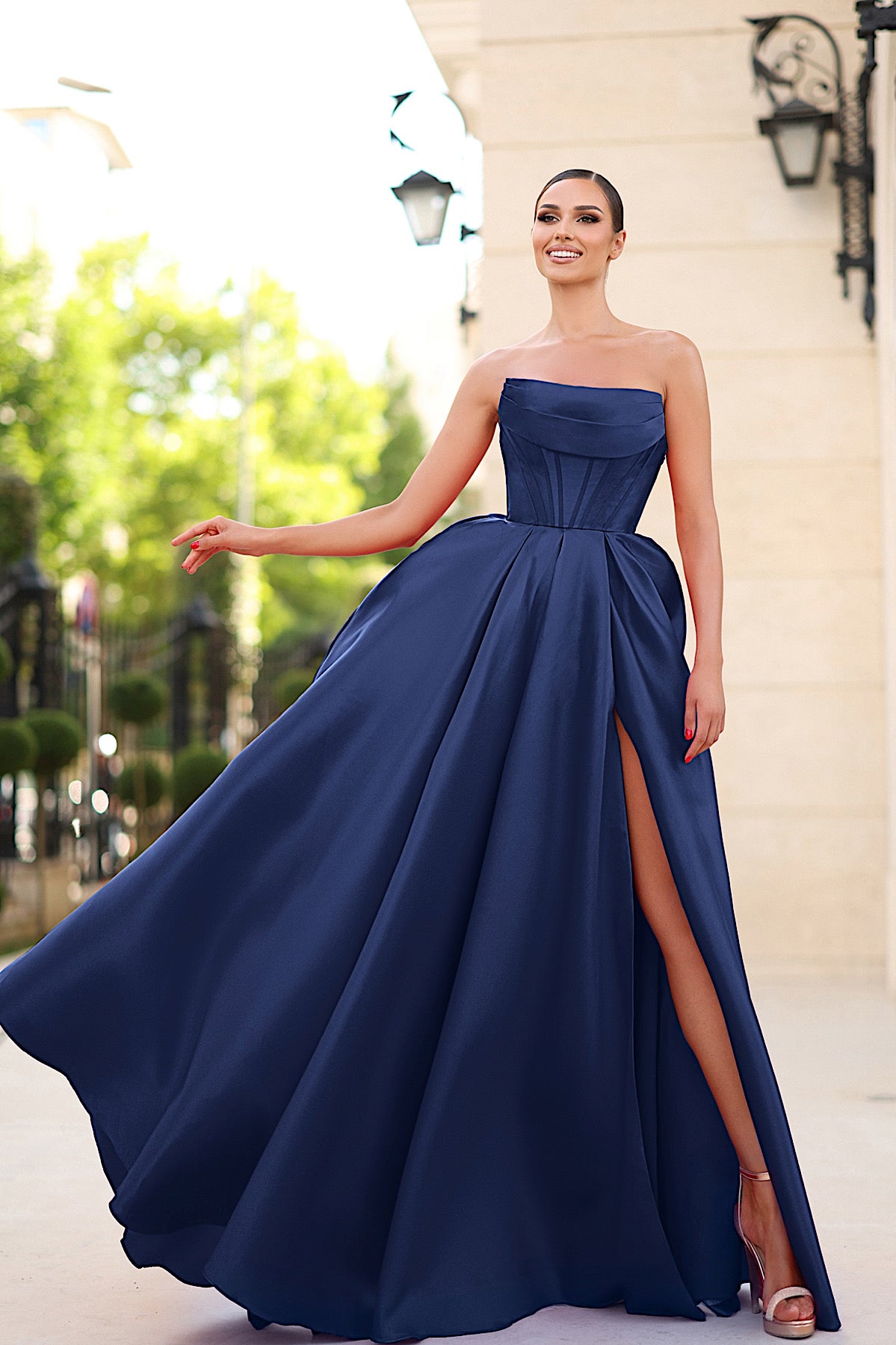 FORMAL EVENING DRESS STYLE TBC241F