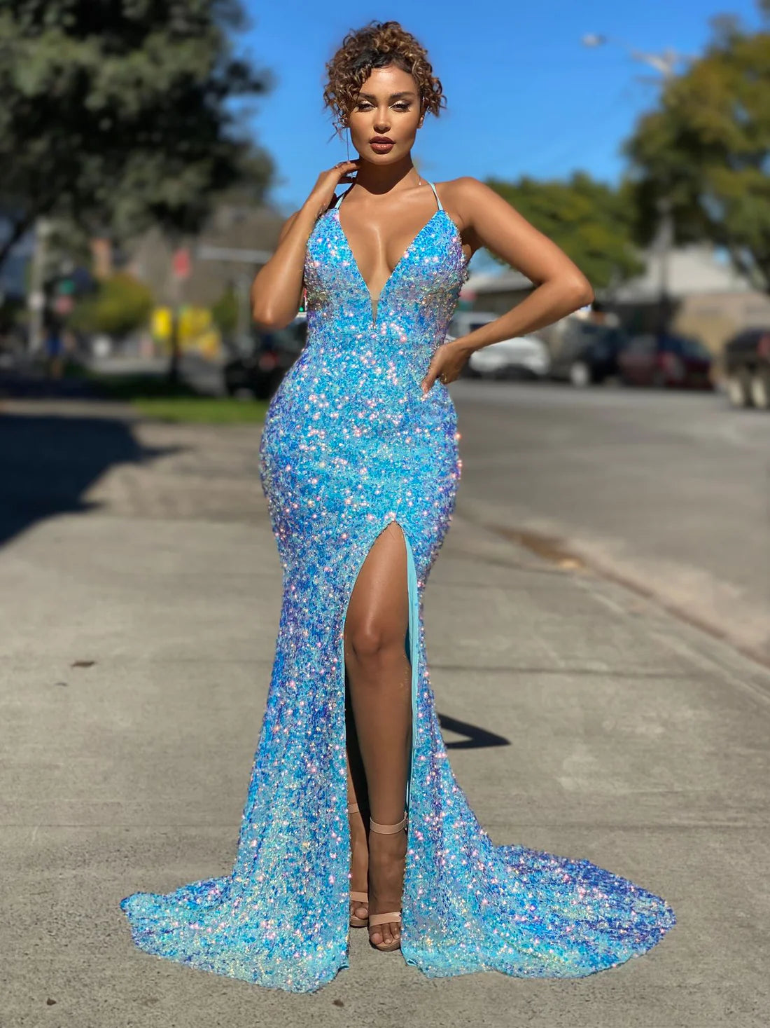 FORMAL EVENING DRESS STYLE TBCX4042