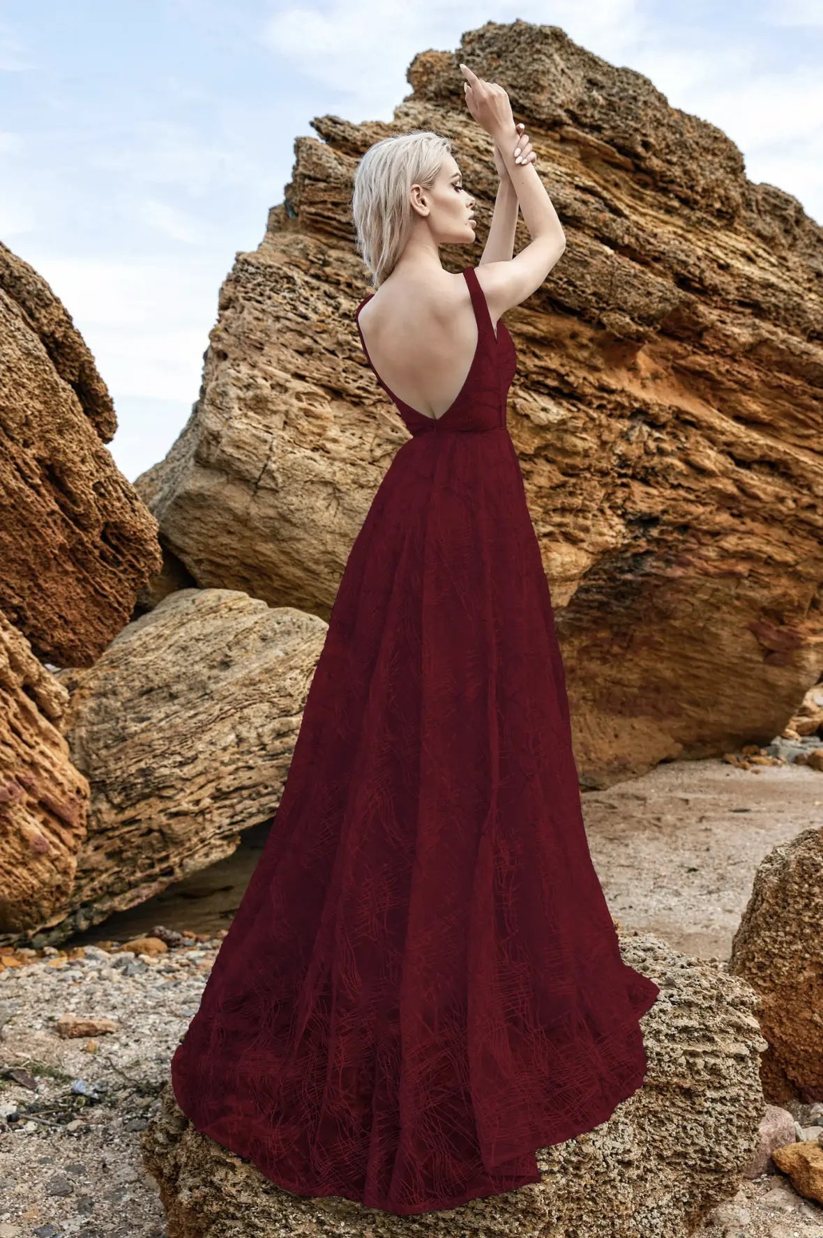FORMAL EVENING DRESS STYLE TBCB003
